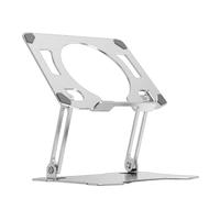 baojielai Soporte de metal con rotación de 360 grados, soporte plegable de altura ajustable para teléfono celular para laptop y tablet