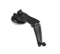 baojielai Soporte de ventosa en T de cabeza esférica de 17 mm para dispositivos digitales, fuerte agarre de aspiradora, vista ajustable