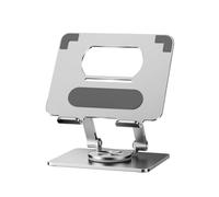 baojielai Soporte giratorio de 360 grados para tablet con disipación de calor hueca para teléfonos y tabletas de 4 a 12.9 pulgadas de hasta 5 kg