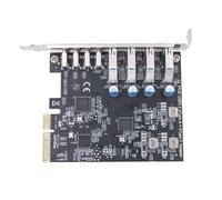baojielai Tarjeta de expansión PCIe a USB 3.2 de 20 Gbps, adaptador de 8 puertos con 4 puertos USB tipo A y 4 puertos USB tipo C ASM3142+VL822 para escritorio