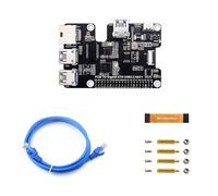 baojielai Tarjeta de expansión PCIE a USB 3.2 Gen1 con Gigabit Ethernet, transferencia rápida para PC de escritorio