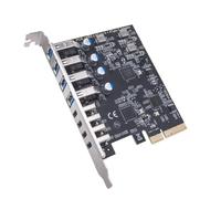 baojielai Tarjeta de expansión PCIE de 8 puertos a USB 3.2 PCIE 8X 16X interfaces con 4 puertos USB C y 4 puertos USB para transferencia de datos de alta velocidad