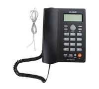baojielai Teléfono con pantalla de llamadas, manos para llamar, teléfono fijo con cable, teléfono fijo para casa, oficina, hotel, KX-T2025