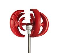 BAOJUHUIKANG 12v,Kit de generador de turbina eólica de 12V 24V 8000W, Impermeable de 5 aspas con Controlador de Carga Molino de Viento en Espiral Vertical para RV híbrido Marino