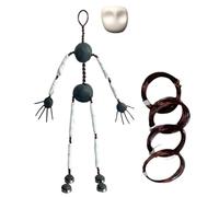 BAOJUHUIKANG 17cm,Kits de armaduras para Stop Motion DIY, Figura de marioneta de Metal de 12CM-20CM, animación Stop Motion con Manos y Calavera para animación Stop Motion y creador de Arcilla, 13CM