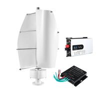 BAOJUHUIKANG 220v, Generador de turbina eólica de Eje Vertical de Baja RPM 220V-12V, alternador pequeño portátil de 6000W trifásico de CA, tamaño pequeño, Apariencia Atractiva