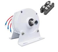 BAOJUHUIKANG 220v, Generador Magneto Sin Engranajes de 3 Fases 8000W, Motor de Conducción de Baja Velocidad 12V 24V 48V DC/AC con Controlador, Generador de Turbina Adecuado para Eólicos/Hídricos