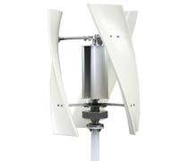 BAOJUHUIKANG 220V,Turbina Eólica de Levita Magnética 220V 12V 24V 48V 12000W Sin Ruido de Eje Vertical, Generador de Turbina Eólica con Controlador MPPT para Iluminación de Hogares y Calles (Blanco)