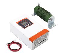 BAOJUHUIKANG 24v, Controlador Regulador de Carga Híbrido MPPT de 12V 24V 48V 220V 6000W para Energía Eólica y Solar en Hogares, Adecuado para Aerogeneradores