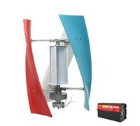 BAOJUHUIKANG 24v,Generador eólico Vertical, 3000W 12V 24V 48V 220V, 3 aspas, sin Ruido, levitación magnética, generador eólico Vertical con inversor para jardín Exterior