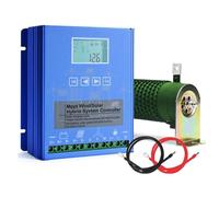 BAOJUHUIKANG 24v, Sistema Híbrido Eólico y Solar LCD 1000W-5000W Controlador de Carga MPPT 12V/24V/48V Equipo de Iluminación Doméstica Controlador Automático 12V