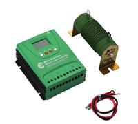 BAOJUHUIKANG 24v, Sistema Híbrido Solar y Eólico de 3000W Controlador de Carga Doble MPPT 12V 24V 48V Regulador Automático Generador de Turbina Eólica para Uso Doméstico