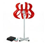 BAOJUHUIKANG 24v, Turbinas eólicas de 9000W, generador eólico, 12V 24V 48V, aspas de Fibra, aerogenerador Horizontal para el hogar, para Botes, terrazas, cabañas o casa, 220V