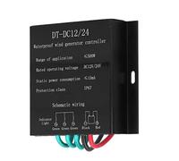 BAOJUHUIKANG 48V, Controlador del Generador de Turbinas Eólicas de 12V/24V/48V 9000W Controlador Impermeable de Carga de Batería y Protección contra Sobretensión Regulador para Generador Eólico