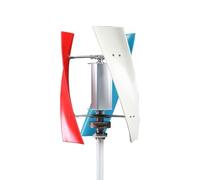 BAOJUHUIKANG 48v, Generador Eólico de Velocidad de Viento de 2M/S, Turbinas Eólicas Portátiles de 9000W 12V 24V 48V 220V con Controlador, Apto para Granjas y Ranchos