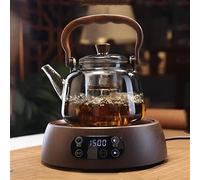 BAOJUHUIKANG Hervidor Eléctrico Inteligente con Pantalla LED de Temperatura y 5 Modos Preestablecidos Función de Mantener Caliente 1.2L 220V Calentamiento Rápido, Ideal para Oficina (1500W)