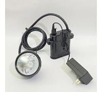 BAOJUHUIKANG Linterna de Frente Subterránea Recargable LED para Casco de Minería, Linterna Impermeable y a Prueba de Explosiones para Casco de Minero