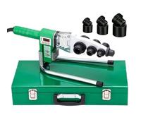 BAOJUHUIKANG Soldadora de tuberías de plástico termofusible con Doble disipación de Calor y Pantalla Digital para tuberías de PPR, PE y PP. Temperatura de 0 a 320 °C