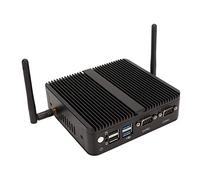 BAOK Mini PC 8GB DDR4 Mini Computadora 100-240V Procesador de Cuatro Núcleos para Office para (Enchufe de la UE)