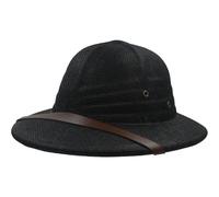 Baokuan Casco Colonial Estilo para Hombre, Sombrero De Paja Resistente Y Ajustable para Adultos, Ideal para Senderismo Y Actividades Aire Libre. Explorador De Jungla Y