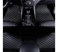 BaoLianBaiHuo 4 Piezas Coche Cuero Alfombrillas para Mitsubishi Outlander PHEV 2016-2019 (LHD), Alfombra Protectora De Alfombra Coche Accesorios,A/Black