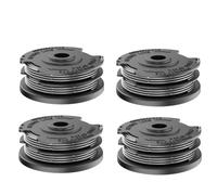 BaolijinMM Paquete de 4 carretes dobles de alimentación automática compatibles con Bosch AdvancedGrassCut 36, Art 24 27 30 30-36 LI cortacésped, F016800351 línea de carrete de repuesto