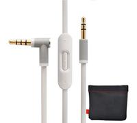 baolongking Cable de Repuesto para Auriculares Dr Dre Beats Monster con Mando a Distancia Pro Solo Studio … (blanco)