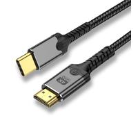 baolongking Cable USB-C a HDMI 4K @60Hz, Thunderbolt 3/4/5/, HDMI 2.0 HDR, compatible con iPhone 16/17, MacBook iPad Pro/Air, iMac, iPad, Mac Mini, Galaxy S25, etc. (2 m)