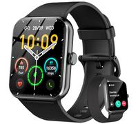 Baolubao Reloj Inteligente Hombre Mujer, 1.85" Smartwatch con Llamadas y Whatsapp Mensajes Bluetooth, Pulsómetro, Monitor de Sueño, 100+ Modos Deporte, Monitores de Actividad para Android iOS