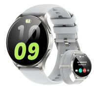 Baolubao Reloj Inteligente Mujer Hombre, Smartwatch con Llamada 5.3, 1,43" AMOLED Pantalla Siempre Activa, Pulsómetro, Pulsera Actividad Impermeable IP68 para Android iOS