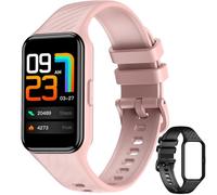 Baolubao Smartwatch, Reloj Inteligente Mujer, 1,47" Smartwatch Mujer, Diseño Fino, Oxímetro (SpO2) Podómetro Sueño Pulsometro, 100+ Modos Deportivos, Pulsera Actividad Impermeable IP68 (2 Correa)