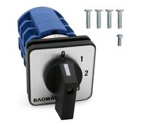 Baomain SZW26-63/0-3.3 660V 63A Interruptor de Cambio Giratorio Universal, 4 Posiciones, 3 Fases