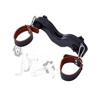 BAOMAZ4 SM Prensa de testículos con puños de tobillo de cuero de vaca bondage BDSM bondage escroto testículo camilla bola clip de escroto estimulador de testículos fetiche erótico esclavo