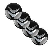 BAONITOU 4 Piezas Tapas Centrales para Citroen 56mm, Pegatina Tapas del Buje Tapacubos Centrales Llantas Rueda Accesorios Coche Tapacubos
