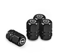 BAONITOU 4 Piezas Tapas para Válvulas para Opel Corsa, Tapón de Protección Neumaticos Tapa Válvula Accesorios Neumáticos de Automóviles