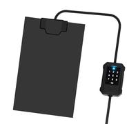 Baoqifong Alfombrilla Térmica para Reptiles | Manta Calefactora para Terrario y Ermitaño 14W,Protege y Calienta con Temperatura Ajustable para Tortugas Geckos etc.