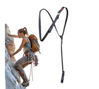 Baoqifong Arnés De Escalada, Correa De Hombro Para Montañismo, Arnés De Pecho Antideslizante Ajustable Para Escalada En Roca Y Actividades Exteriores