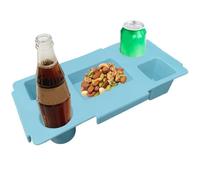 Baoqifong Bandeja Portavasos - Organizador para Teléfono Móvil,Bandeja Divisora Impermeable para Pícnic Exterior Restaurante Playa Camping Hogar Viaje