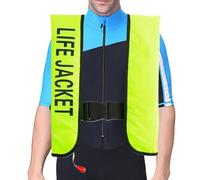 Baoqifong Chaleco Salvavidas Adulto para Kayak - Traje De Baño Inflable Automático para Piscina | Flotador Exterior para Surf Paddleboarding Rafting Navegación Kayak