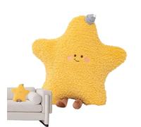 Baoqifong Cojín de estrella - Cojín abrazo para adultos | Cubierta de felpa suave lavable para viajes, rodilla, cama, embarazo, lumbar, cuerpo para dormir, cómodo apoyo relajante