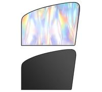 Baoqifong Cortinas Solares Ventanas Laterales Coche | Película Protectora Colorida Para Vehículos | Parasol Extraíble De Ventanilla Del Pasajero,Protección De Privacidad, Bloqueo UV, Dormir Y Conducir