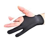 Baoqifong Drawing Glove,Guante de Dibujo para Dos Dedos y Tableta Gráfica | 2 Unidades Accesorios Transpirables Reducen La Fricción para Principiantes Y Profesionales del Dibujo