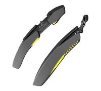 Baoqifong Guardabarros para Bicicletas,Cubre Salpicaduras De Agua - Cubre Frontal Y Trasero Protector De Agua Suciedad,para Bicicletas De Montaña 24 26 27.5 Pulgadas 60 66 70 Cm