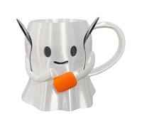 Baoqifong Halloween Portahelados De Pinta | Divertido Soporte Vaso Fantasmita Para Helados,Contenedor Para Meriendas Y Tazas De Café De Impresión 3D Para Estantes En Cocina Restaurante Camión De