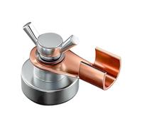 Baoqifong Imán base de soldadura, cabezal de soldadura magnético grande, soporte de electrodo ajustable para corte de conexión