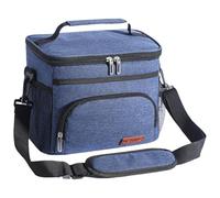 Baoqifong lonchera para adultos, bolsas más frescas aisladas | Bolsa térmica de gran capacidad - Contenedores de almuerzo para adultos, lonchera reutilizable, a prueba de fugas, multicompartimento,