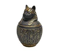Baoqifong Urnas para perros, resina del antiguo Egipto, recuerdo de gato, urna para funerales y cremaciones, para dueños de perros, familias afligidas, veterinarios, refugio, hogar, apartamento, sala
