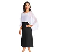 Baoqiya Mujer parte del producto, Blanco, Talla única