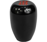 baoquan Perilla de cambio de marchas del coche Palanca de cambios universal de 5 velocidades con cabezal manual de modificación y 3 adaptadores.
