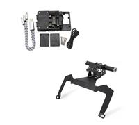 baoquan Soporte para teléfono de Motocicleta para Forza 350 2020 2021 Motocicleta Accesorios Soporte Teléfono Navegador Placa Soporte(5)